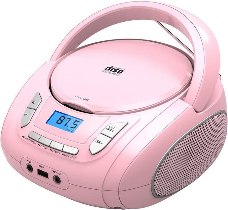 Roze Boombox Bluetooth 5.0 | Retour deal | 29% Korting, Audio, Tv en Foto, Cd-spelers, Draagbaar, Nieuw, Overige merken, Verzenden