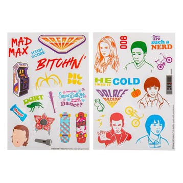 Stranger Things Season 2 Stickers, Ophalen of Verzenden, Nieuw