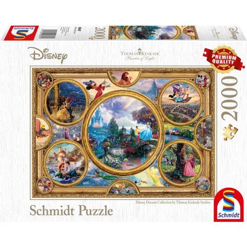 Disney Dreams Puzzel Collectie (2000 stukken), Collections, Disney, Enlèvement ou Envoi