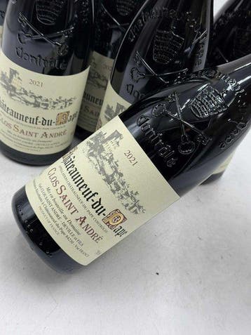 2021 Clos Saint-André - Châteauneuf-du-Pape - 6 Bouteilles, Nieuw