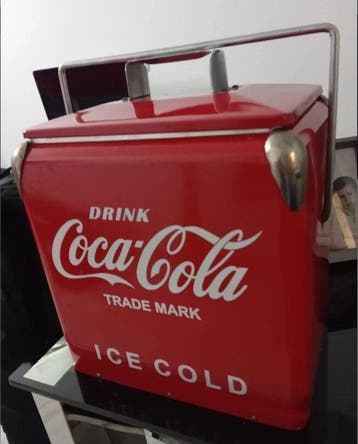 Ghiacciaia Coca cola - Réfrigérateur - Acier
