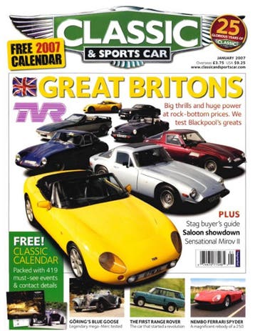 2007 CLASSIC AND SPORTSCAR MAGAZINE VOLLEDIGE JAARGANG, Livres, Autos | Brochures & Magazines