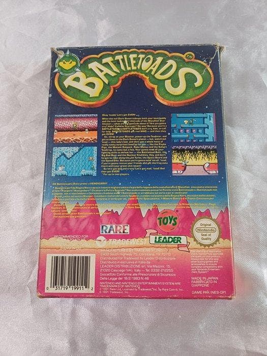 Nintendo - Nes - Battletoads - Videogame - In originele, Games en Spelcomputers, Spelcomputers | Overige Accessoires