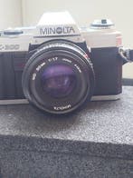 Minolta X-300 + Minolta MD Rokkor 50mm f/1.7 Analoge camera, Audio, Tv en Foto, Nieuw