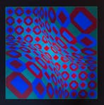 Victor Vasarely (1906-1997) - Optical Composition