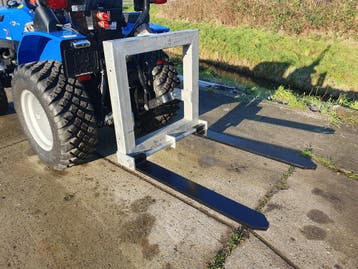 Kraffter 3-punts palletvork Gegalvaniseerd Heavy Duty, Zakelijke goederen