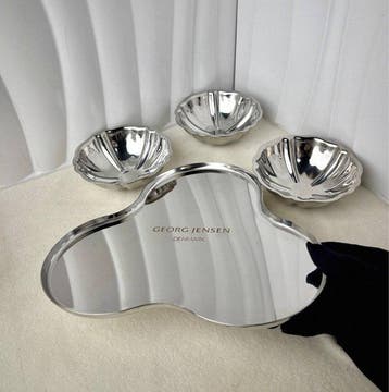 Georg Jensen - Assiette - Acier - Georg Jensen Clover Tray