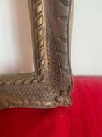 Lijst - Verguld Venetiaans dienblad, graveren met burijn -