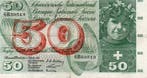 Suisse Schweiz Pick 48 b 50 Franken 04/10/1957, Verzenden, België