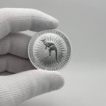 Australië. 1 Dollar 2026 – Kangaroo – 1 oz Silver coin .9999, Postzegels en Munten, Munten | Europa | Niet-Euromunten