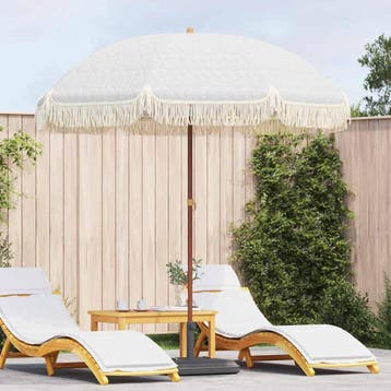 vidaXL Strandparasol 205 x 205 x 210 cm Polyester en Staal, Verzenden