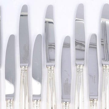 Christofle - Model Malmaison - Dinermes - Bestekset (12) -
