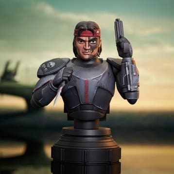 Star Wars The Clone Wars Bust 1/7 Hunter 15 cm, Ophalen of Verzenden