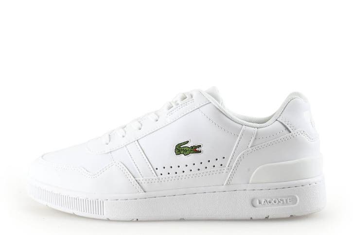 Lacoste Sneakers in maat 42 Wit, Kleding | Heren, Schoenen, Wit, Zo goed als nieuw, Sneakers, Verzenden