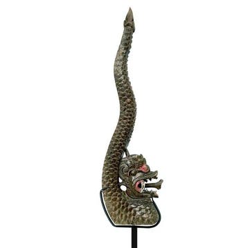 Naga-tempel beeldhouwwerk - Bali - Indonesië, Antiquités & Art