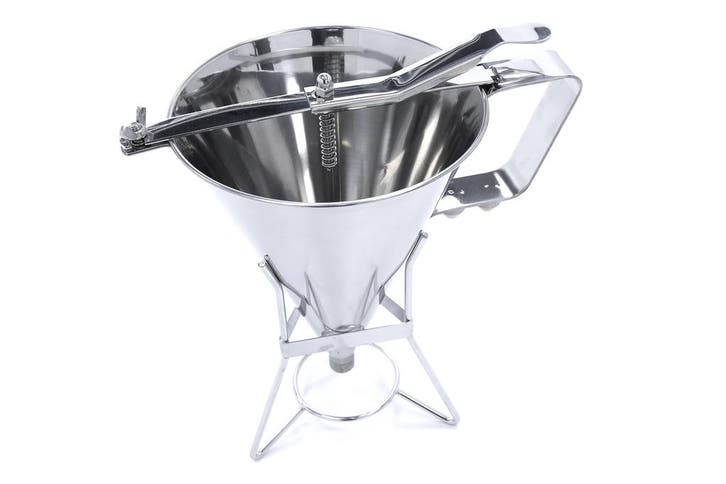 Dispensateur de pâte - 1,6 L - acier inoxydable - bouton de, Zakelijke goederen, Horeca | Keukenapparatuur, Verzenden