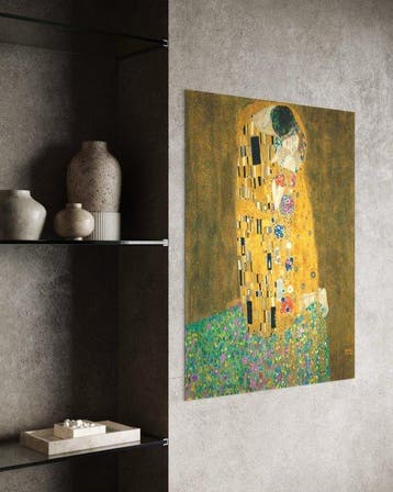 Gustav Klimt (1862–1918) (after) - The Kiss – Fine Art