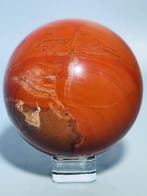 ***GEEN RESERVE*** Rode Jaspis Bol uit Zuid-Afrika - Ø 79