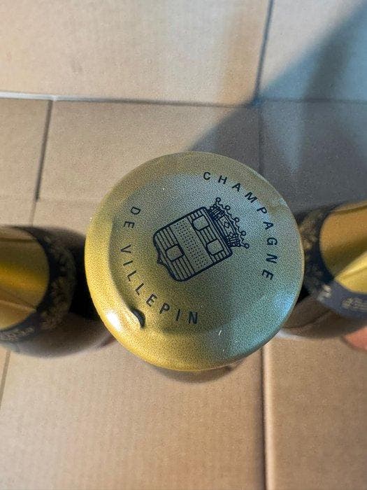 Champagne de Villepin, Brut Vignoble Rosé - Champagne Brut,, Verzamelen, Wijnen