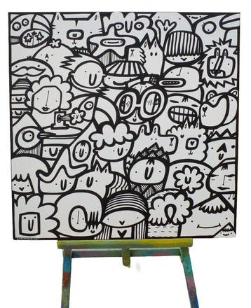 Kev Munday - All Of Us, Antiek en Kunst