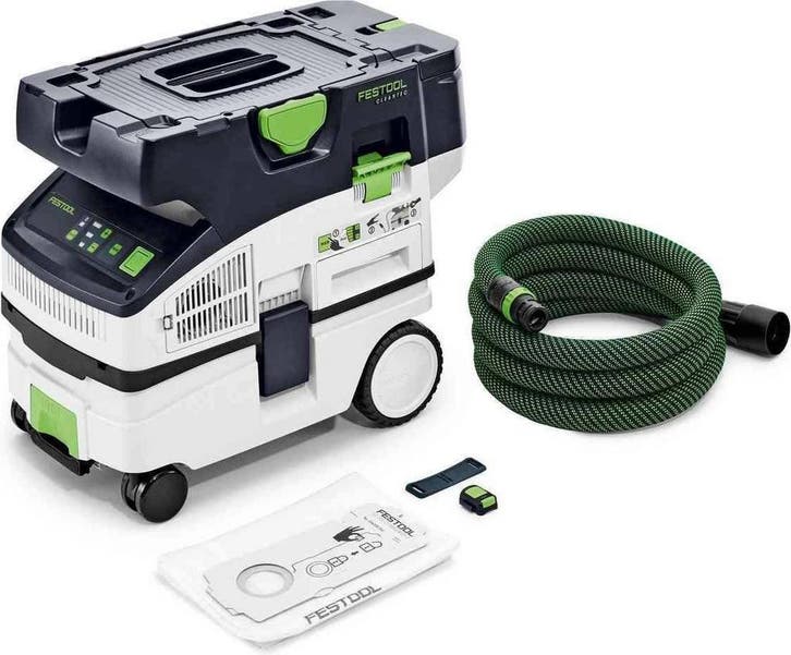 Festool CTLC Mini I-Basic Accustofzuiger – Nat-/droogzuig, Doe-het-zelf en Bouw, Gereedschap | Zaagmachines, Verzenden