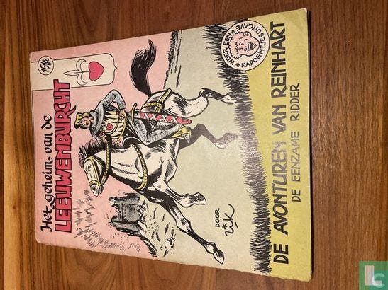 Ridder Reinhart - Het geheim van de Leeuwenburcht - 1958, Livres, BD, Envoi