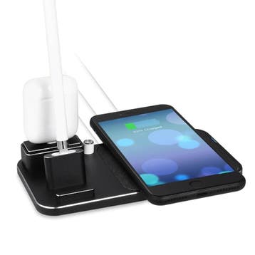 DrPhone SDO1 4-in-1 Oplaadstation – Draadloze Smartphone, Verzenden