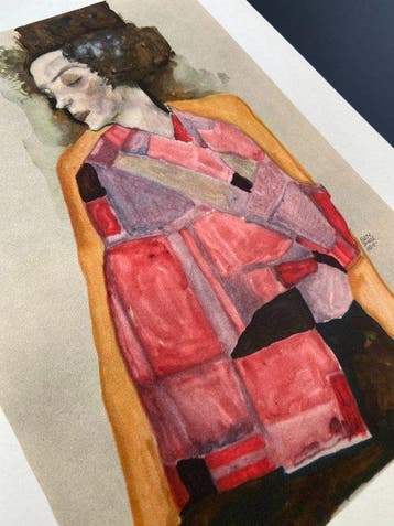 Egon Schiele (1890-1918), after - Die Träumende - 1911