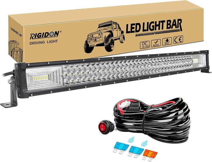 Rigidon LED Bar 32 inch: Tweede kansje, OP = OP voor je 4x4, Autos : Pièces & Accessoires, Éclairage, Envoi