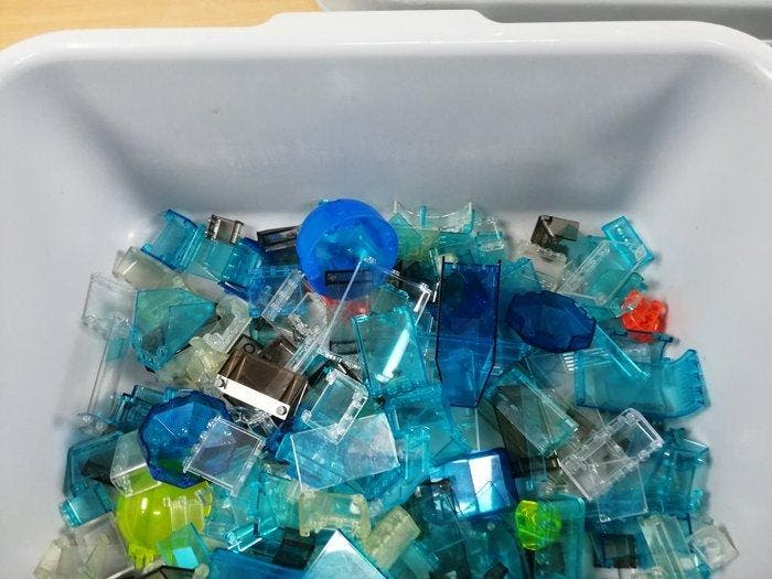 Lego - geen serie - Partij Transparante onderdelen +/- 3,00, Enfants & Bébés, Jouets | Duplo & Lego