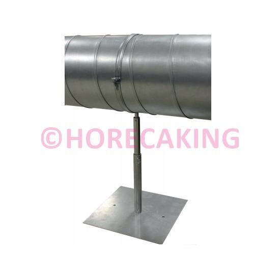 voetsteun spirobuis 300x300x2 mm, Bricolage & Construction, Ventilation & Extraction, Envoi