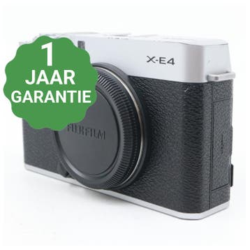 Fujifilm X-E4 body zilver | Tweedehands, Verzenden, Zo goed als nieuw, Fujifilm