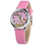 Fako - Kinderhorloge - Eenhoorn / Unicorn - Gelakt - Roze, Verzenden, Nieuw