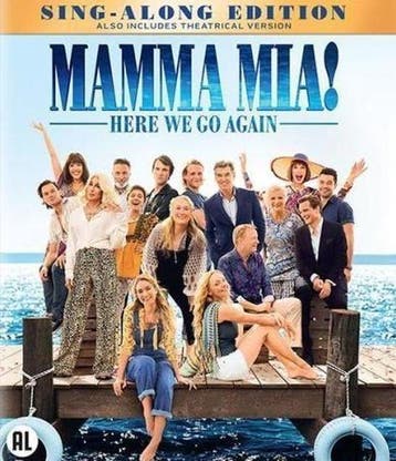Mamma Mia 2: Here We Go Again! (Blu-ray), Cd's en Dvd's, Verzenden, Nieuw in verpakking