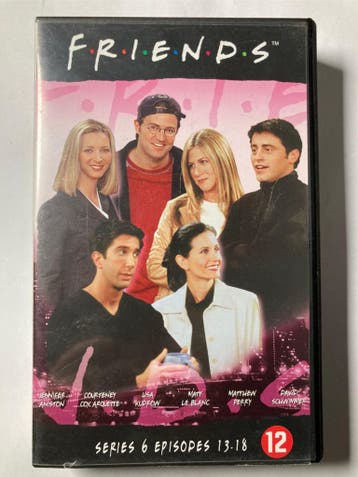 FRIENDS SERIES 6 EPISODES 13 - 18 (VHS), Cd's en Dvd's, Gebruikt