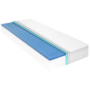 vidaXL Matras 18 cm visco-traagschuim 140x200 cm H2, Huis en Inrichting, Verzenden, Nieuw