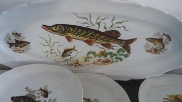 Porcelaine de France - Tafelservies (10) - Porselein -