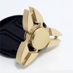 Falcon Tri Fidget Hand Spinner Anti Stress Draaier Toy Goud, Verzenden, Nieuw