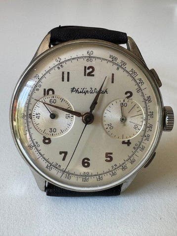 Philip Watch - Big Size Vintage Column wheel Chronograph -