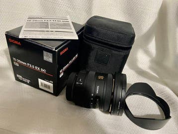 Sigma 3,5/10-20mm EX DC HSM | Groothoeklens, Nieuw