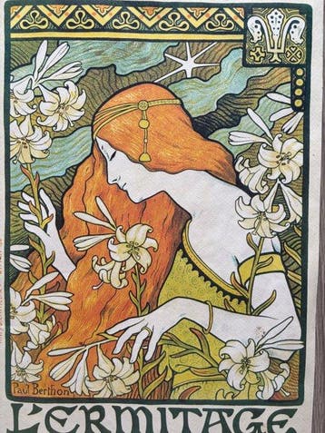 Paul Berthon ( 1872-1934 ) - L’ Ermitage - Jaren 1970