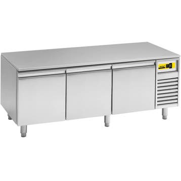 Vrieswerkbank | Laag Model | 286L | 3 Laden (1/1 GN) |, Verzenden
