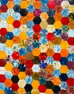 Pierre Joseph (XX) - Mosaic patchwork 37-25, Antiek en Kunst, Kunst | Schilderijen | Modern