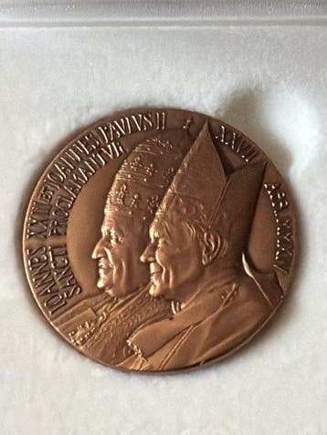 Vaticaan. Medal 2014 Canonization of John XXIII and John