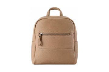 Tom Tailor Rugzak Beige, Handtassen en Accessoires, Tassen | Rugtassen, Verzenden, Zo goed als nieuw, 25 tot 40 cm, 30 tot 45 cm