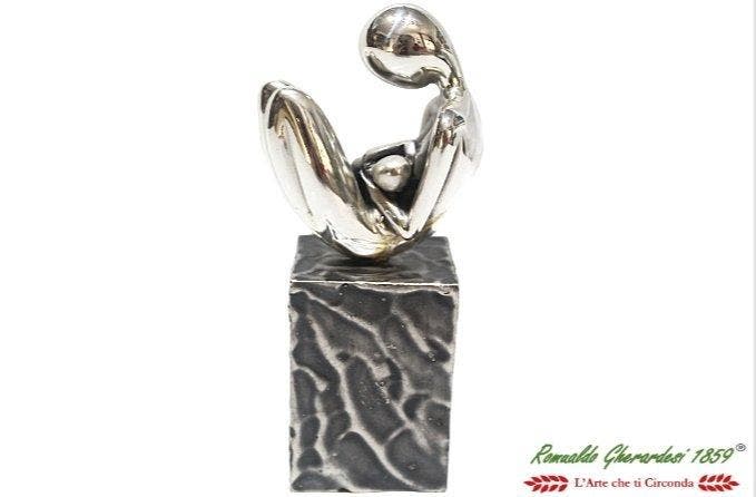 Giuliano Ottaviani in Lastra Argento - sculptuur, La, Antiek en Kunst, Antiek | Zilver en Goud