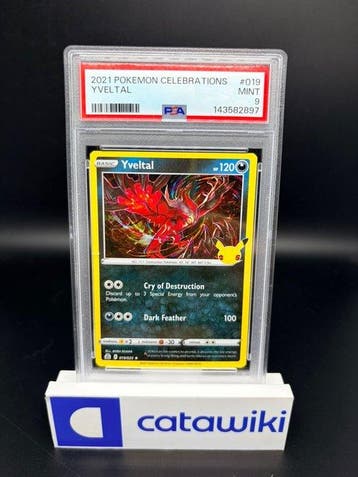 Pokémon - 1 Graded card - Yveltal 019/025 PSA 9 - Sword &