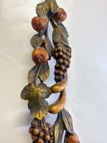 Decoratief ornament - Vruchten en Bloemen - Mid-Century XX -