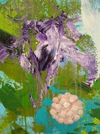 Laura Capellini - LES FLEURS #91 (XXL) Acrylic on canvas -