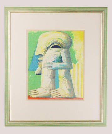 Horst Antes (1936) - Figur mit Zaun (1976)